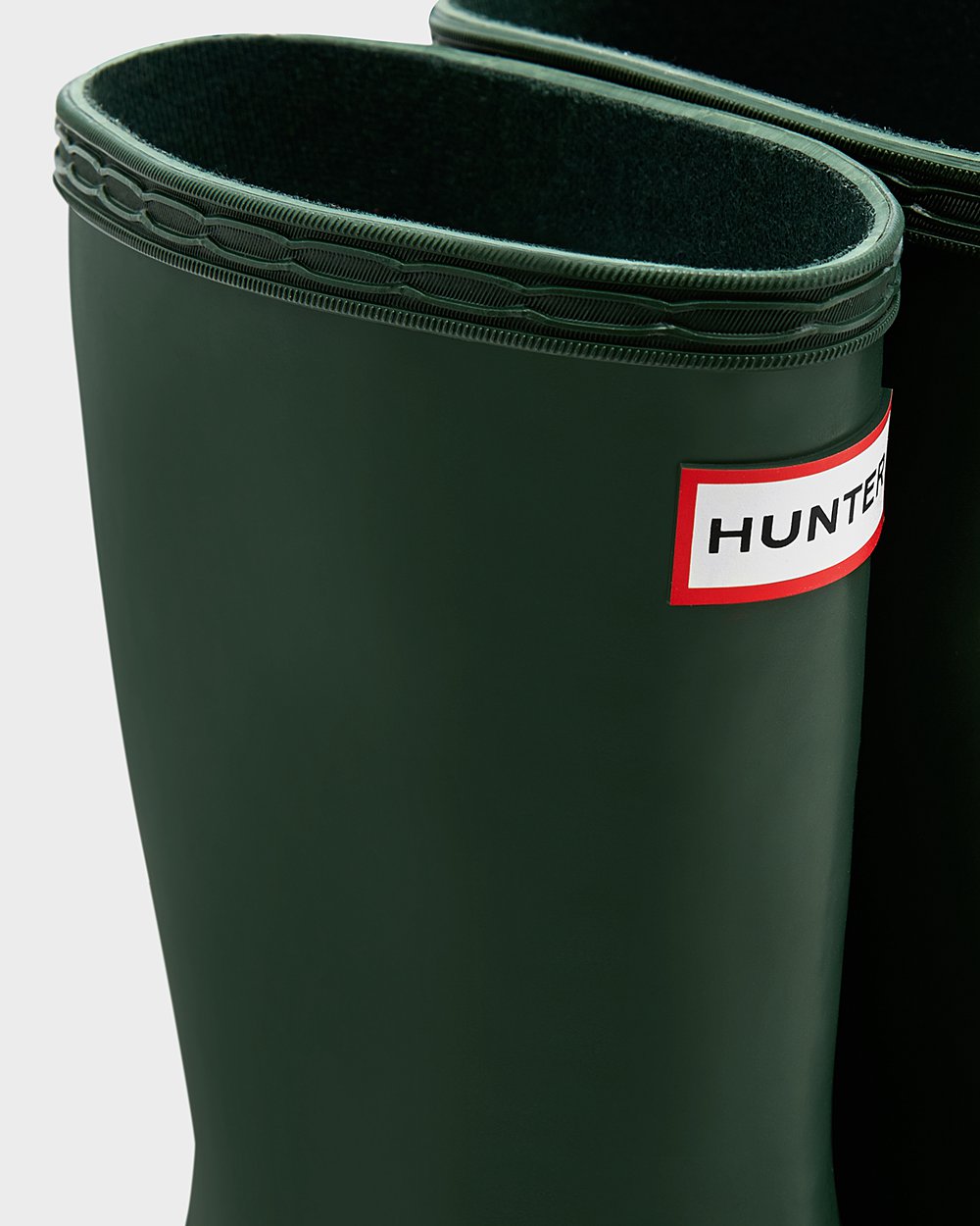 Hunter Original First Classic Rain Boots - Buy Online Kids Green - UJZWVM243